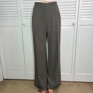 MAX MARA Mainline Wool-Silk Blend Wide-Leg Trousers Size 10